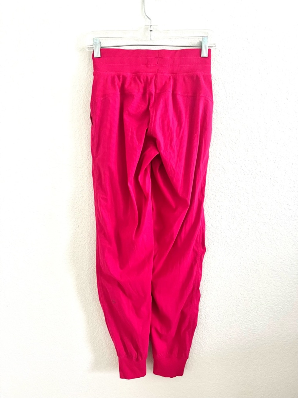 lululemon athletica Hot Pink Ribbed Drawstring Joggers - Picture 2 of 4